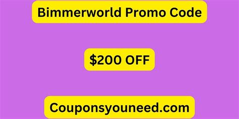 bimmerworld coupon 99 value