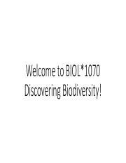 biol 1070 guelph  Study Resources