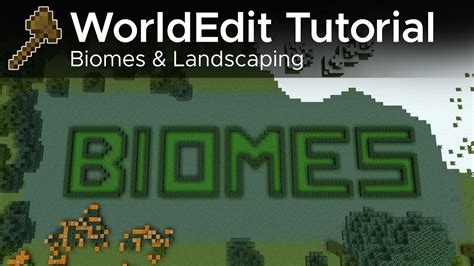 biome brush worldedit  Unfortunately, Mojang made biomes 4x4x4 cubes instead of 1x1x1 like blocks, and it also fuzzes on the edges