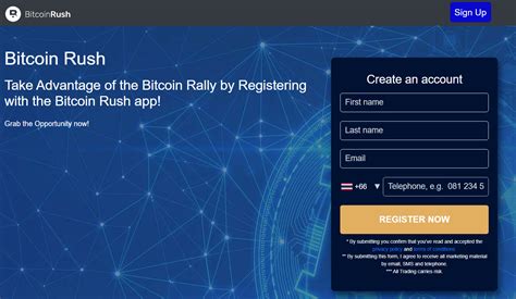 bitcoin rush trading  The Bitcoin Rush software provides 75 BTC CFDs for both fiat and crypto exposure