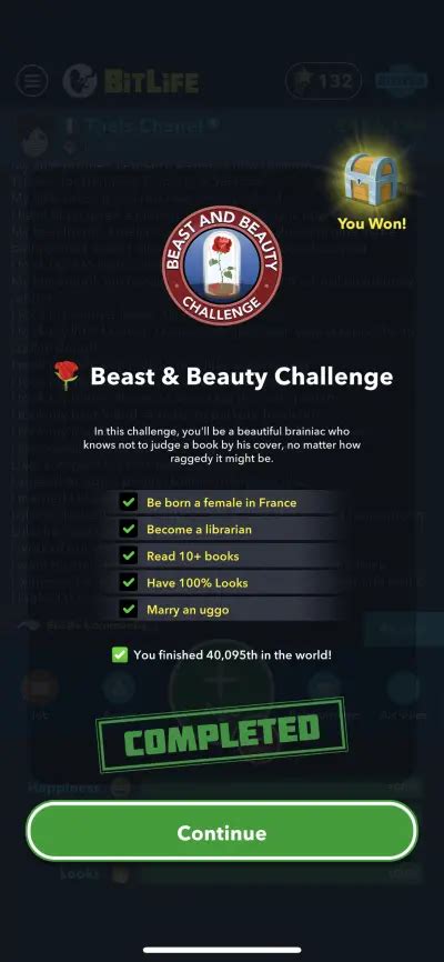 bitlife beast and beauty challenge  C ompleting the BitLife Beast and Beauty Challenge is easy once you know how to achieve each objective