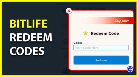 bitlife redeem code 2023  DreamHack—Redeem for a Dreamhack 2019 Dallas umbrella; BIRTHDAY2020—Redeem for a Pixile Party Hat, Pixile Umbrella, and 2nd Anniversary Cake Gravestone; MAY4—Redeem for a Green, Blue, or Purple Super Light Sword; SUMMER—Redeem for a Randomly colored pool noodles;