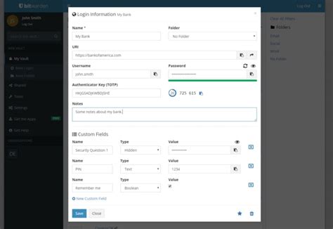 bitwarden custom fields  With the context menu feature, simply right click the field, select the Bitwarden sub-menu, then click on Copy Custom Field Name