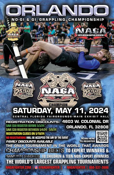 bjj tournaments florida 2018  On Saturday, January 29, 2022, NAGA comes to the Destin-Fort Walton Beach Convention Center in Fort Walton Beach, FL for