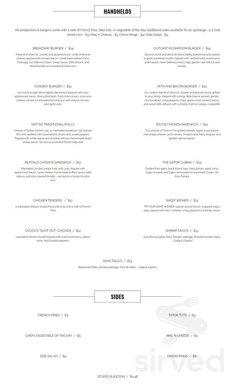 black sheep on broadway menu  Search for: Search Login