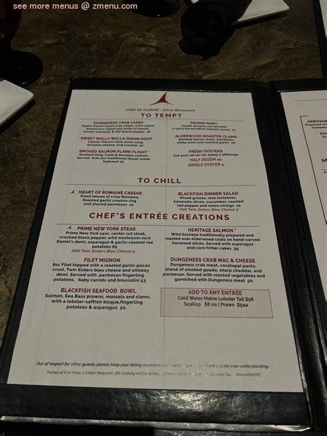 blackfish tulalip menu  Read reviews and book now