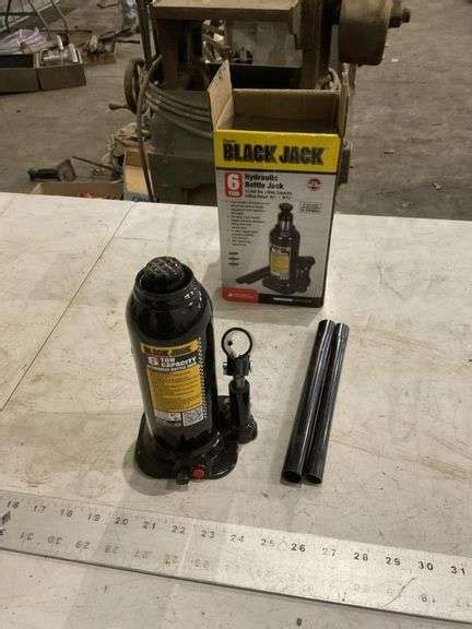 blackjack 6 ton bottle jack  Load capacity: 6 tons