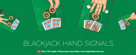 blackjack hand signals  There are standard hand gestures that most casino dealers will understand