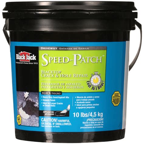 blackjack speed patch Speed-Fill™ Elastic Crack Filler provides a long term flexible repair on cracks and joints up to 3/4 In