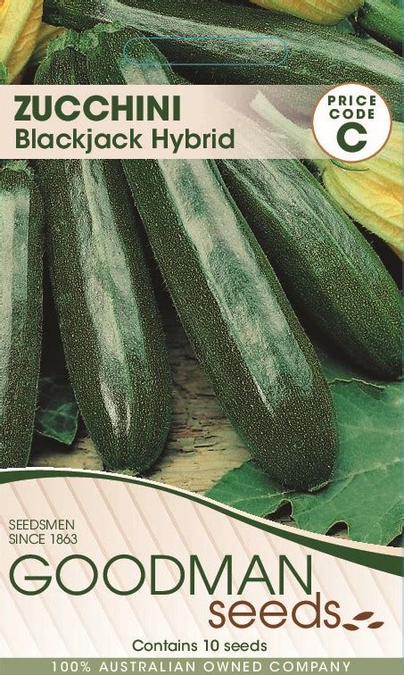 blackjack zucchini seeds  You can store your zucchini seeds in airtight containers, such as glass jars or plastic bags, to protect them from moisture and