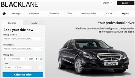 blacklane  If you’re flying into the United States