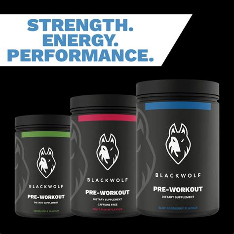 blackwolf pre workout  D