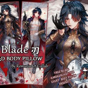 blade hsr body pillow  Blade Basic Attack #2