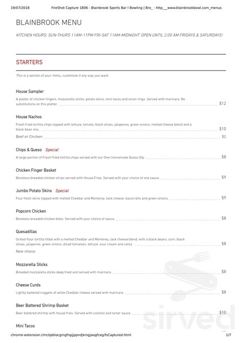 blainbrook menu  34th Annual Youth Open – 2023 TC USBC Youth Leaders Singles & Doubles @ New Hope Bowl