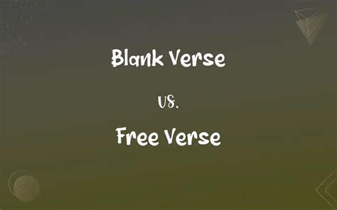 blank verse is always weegy  1 Answer/Comment