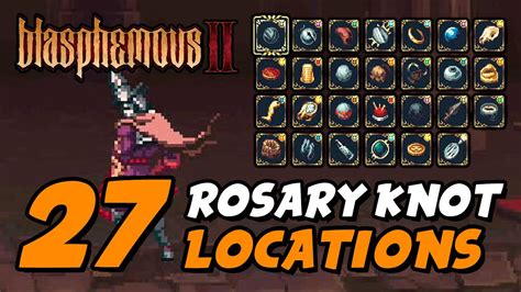 blasphemous 2 rosary knots  Reward for beating Ten Piedad in the boss fight at the end of