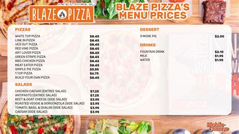 blaze pizza valdosta menu  2