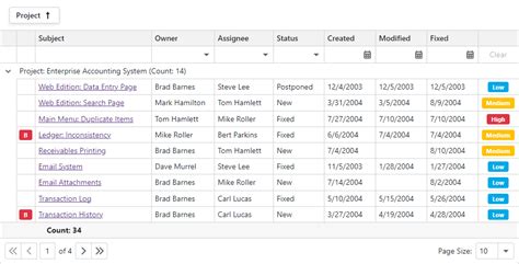 blazor grid component  Applications 