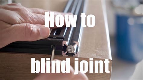 blind joints vs corner cubes  Iron Retrofit T-Lock 40