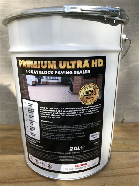 block paving resin sealer  Photo: Amazon