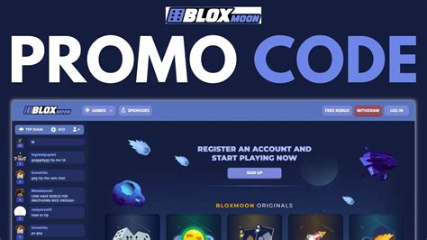 bloxmoon promo code  Act now