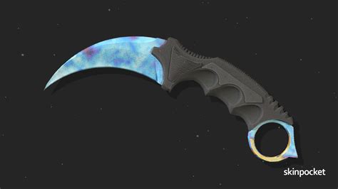 blue gem karambit case hardened  What makes it unique is the pattern that is etched on