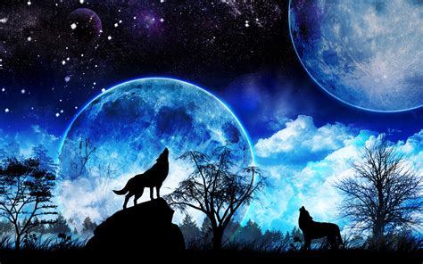 blue wolf night 10  3840x2160 Moving Wolf Wallpaper"> Get Wallpaper