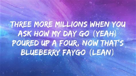 blueberry faygo lyrics [part i] [intro]-ssh0l-d-ck me down, bootyhole that’s how you already know, i’m a queer my dog would probably rape you ’till ya booty melt that’s just all he know, he don’t know nothin’ elseThe term "blueberry faygo" is a reference to Faygo, a popular soft drink brand