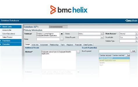 bmc itsm  The Deployment Application enables you to promote changes effectively and reliably across environments on your own