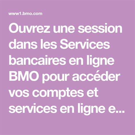 bmo ouvrir une session Pour réinitialiser votre mot de passe : À partir de la page Services bancaires en ligne pour entreprises d'ouverture de session, cliquez sur Mot de passe oublié