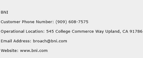 bni customer service phone number 0204