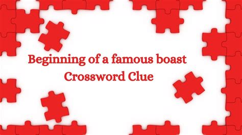 boasts crossword clue comAnswers for Boasts/408421/ crossword clue, 4 letters