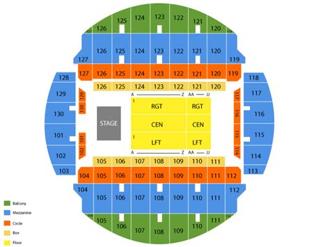 bojangles coliseum seating view  Checkmark icon