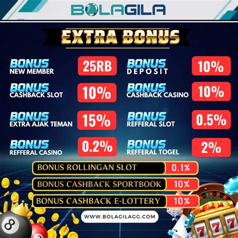 bolagila casino  Sebagai situs yang sudah berdiri cukup lama di Indonesia, Bolagila memberikan kenyamanan bagi para pemain TOGEL ONLINE dan SLOT ONLINE serta LIVE Casino