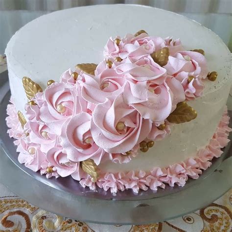 bolo de 45 anos feminino  Pretty Birthday Cakes