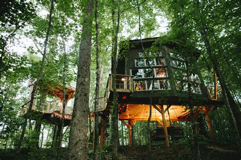 bolt farm honeymoon treehouse The Honeymoon Treehouse at Bolt Farm is one of four distinct spaces on South Carolina's Wadmalaw Island