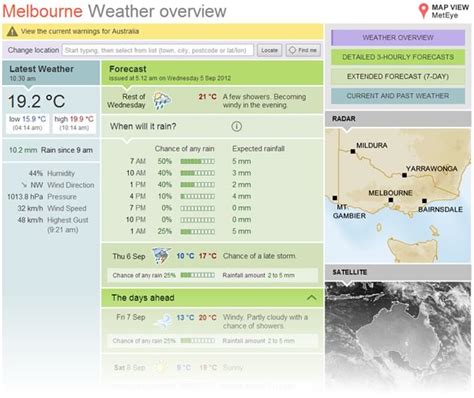 bom meteye app  Provides access to meteorological images of the Australian weather watch radar of rainfall and wind