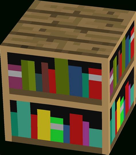 book case minecraft  2