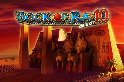 book of ra 10 deluxe gratis Simbolurile din Book of Ra sunt unice, pline de mister, mai exact vei vedea : scarabei, faraoni, sarcofage, statui din aur si pe regina Cleopatra, toate fiind realizate la un nivel inalt