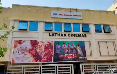 bookmyshow lathaa cinemas chengalpattu Lathaa Cinemas - Alagesan Nagar is a popular theatre located at RV Street, Near Govt