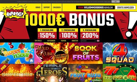 boombang testbericht  Boom Bang Casino is an online casino that offers many gambling entertainments