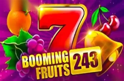 booming fruits 243  El usuario puede elegir entre una variedad de maquinas, booming fruits 243 como j