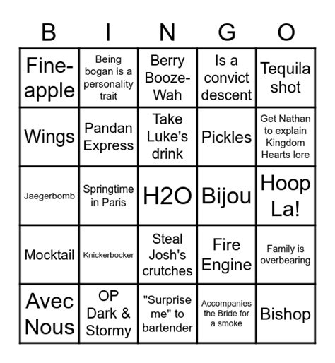 boozy bingo at home  Throughout autumn, consider playing A-C-O-R-N instead of B-I-N-G-O