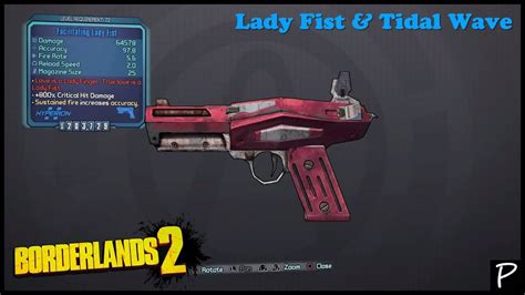 borderlands 2 lady fist glitch  You'd get a bigger boost from wearing a Grog and Lady Fist, since the Grog's multiplicative crit bonus will combine with the Lady Fist for a total of +2400%