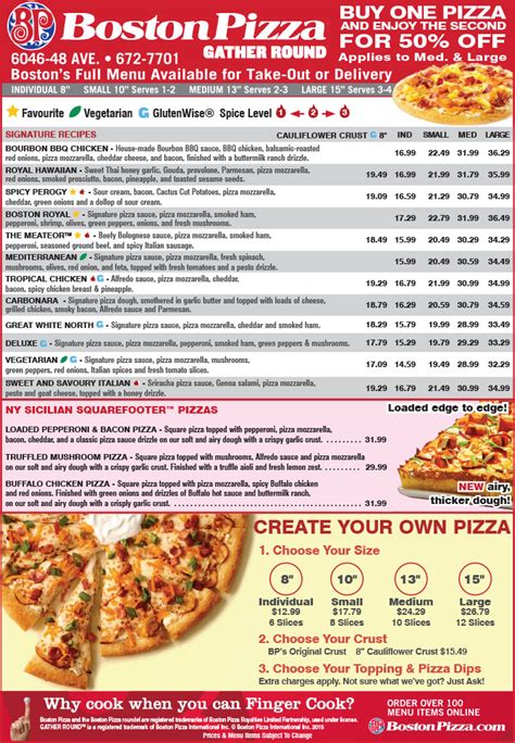 boston's pizza food delivery grand junction  This loaded pizza is the perfect choice for family dinner or a lunch with your crew