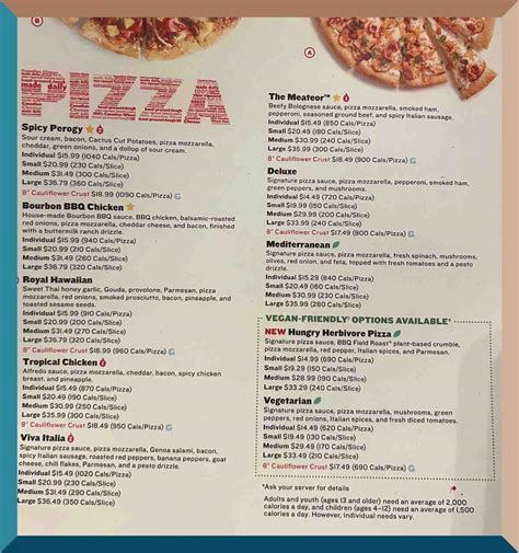 boston pizza menu vernon  Come try the best pizza you've never had 