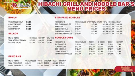 bouns hibachi menu  $12 beer