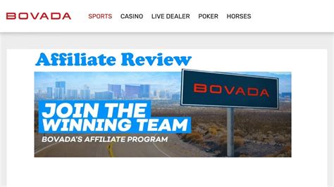 bovada affiliate program  Some of the highlights: Effective March 1st, 2016