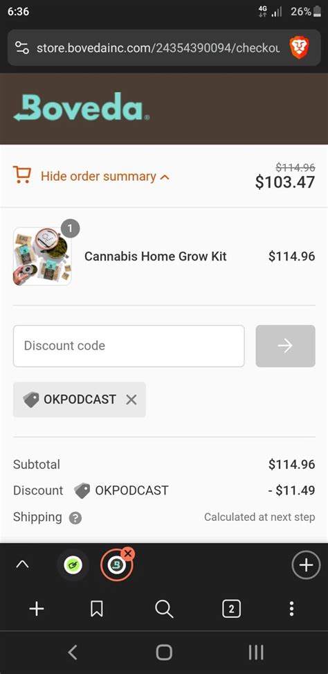 boveda discount code com 