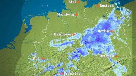 br regenradar Messung und Prognose